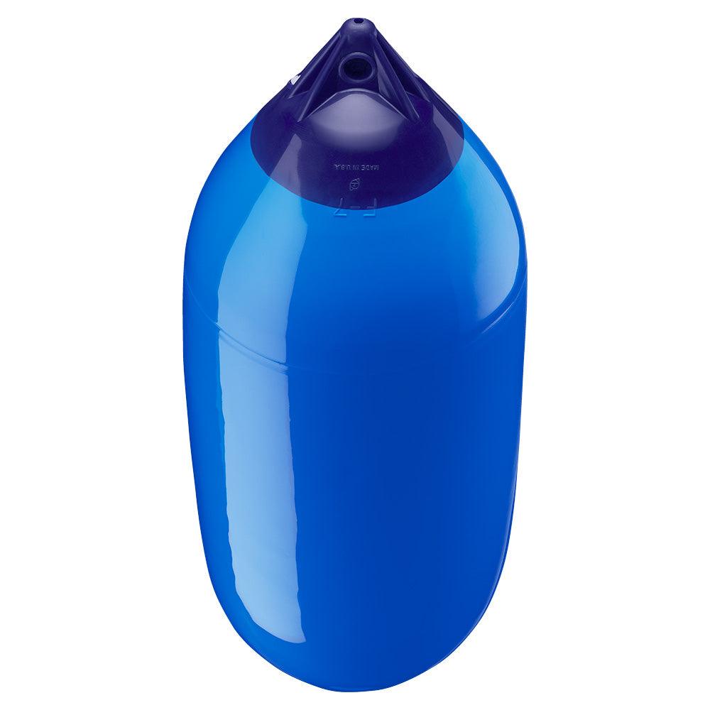 Polyform F-7 Twin Eye Fender 15" x 41" - Blue - Boat Gear USA