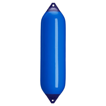 Polyform F-8 Twin Eye Fender 15" x 58" - Blue - Boat Gear USA