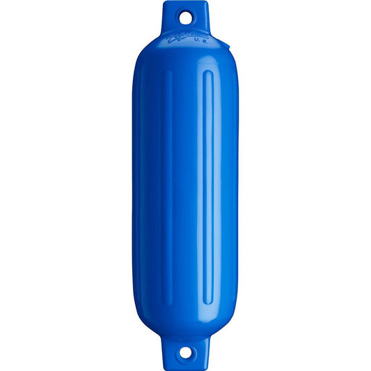 Polyform G-1 Twin Eye Fender 3.5" x 12.8" - Blue - Boat Gear USA
