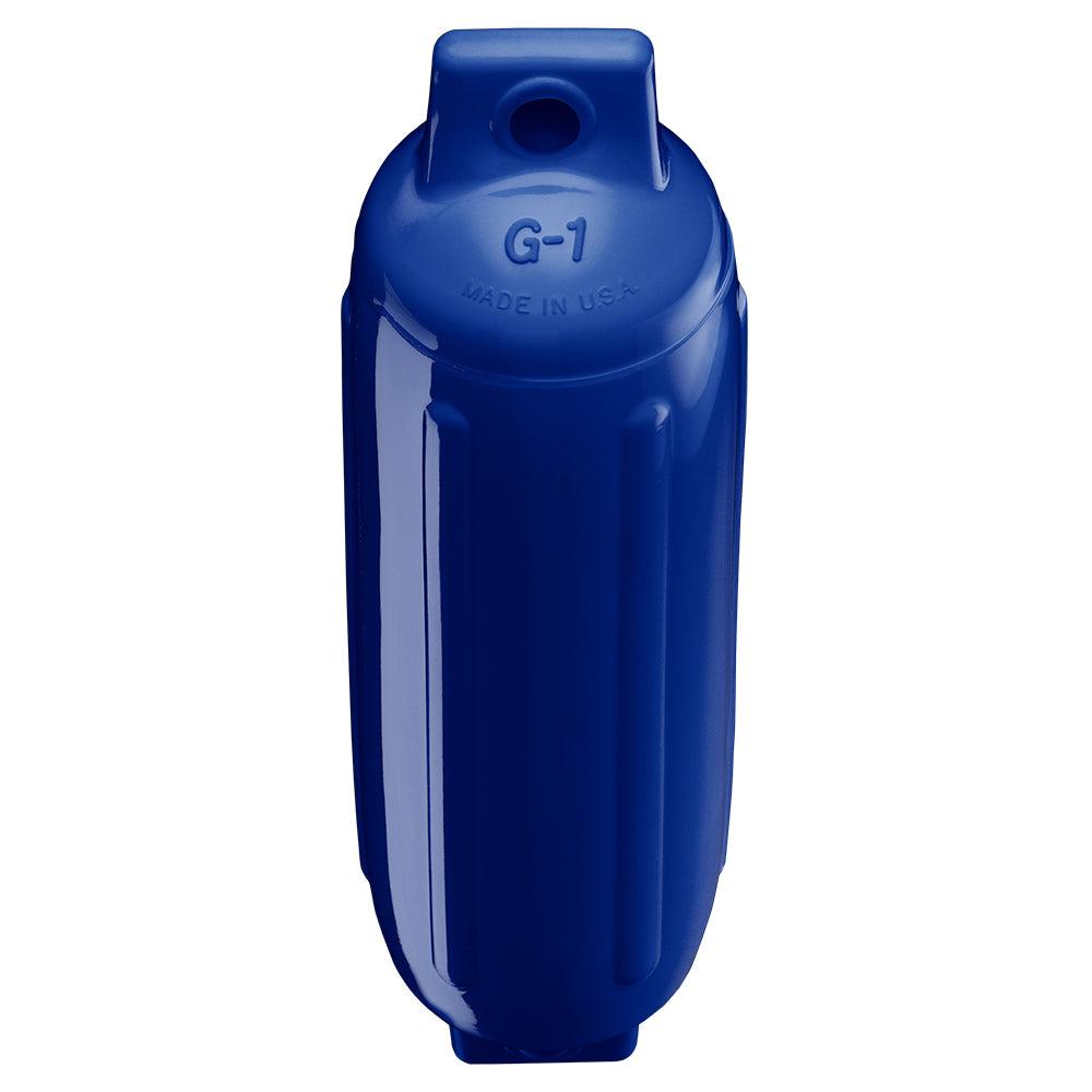 Polyform G-1 Twin Eye Fender 3.5" x 12.8" - Cobalt Blue - Boat Gear USA