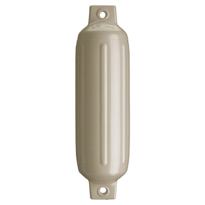 Polyform G-2 Twin Eye Fender 4.5" x 15.5" - Sand - Boat Gear USA