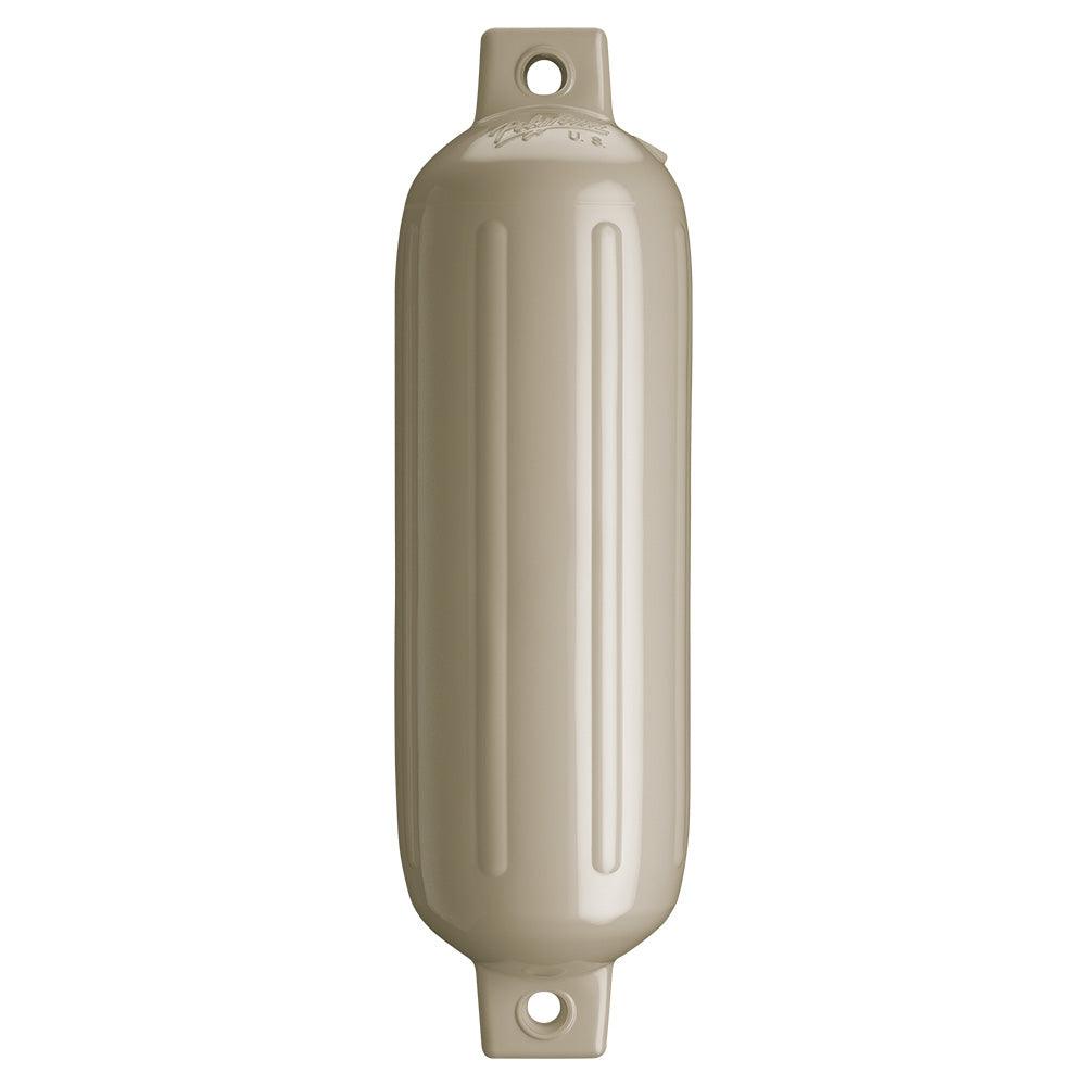 Polyform G-3 Twin Eye Fender 5.5" x 19" - Sand - Boat Gear USA