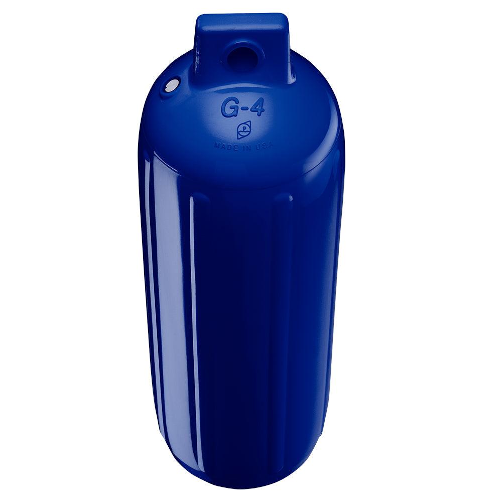 Polyform G-4 Twin Eye Fender 6.5" x 22" - Cobalt Blue - Boat Gear USA