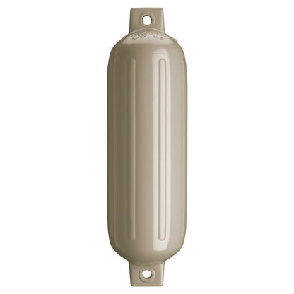 Polyform G-4 Twin Eye Fender 6.5" x 22" - Sand - Boat Gear USA