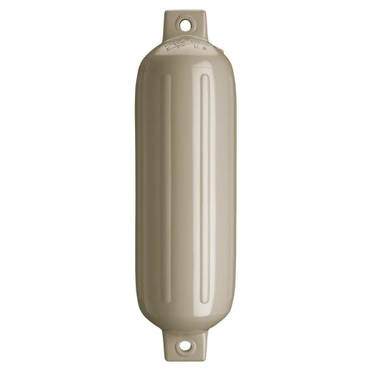Polyform G-4 Twin Eye Fender 6.5" x 22" - Sand - Boat Gear USA