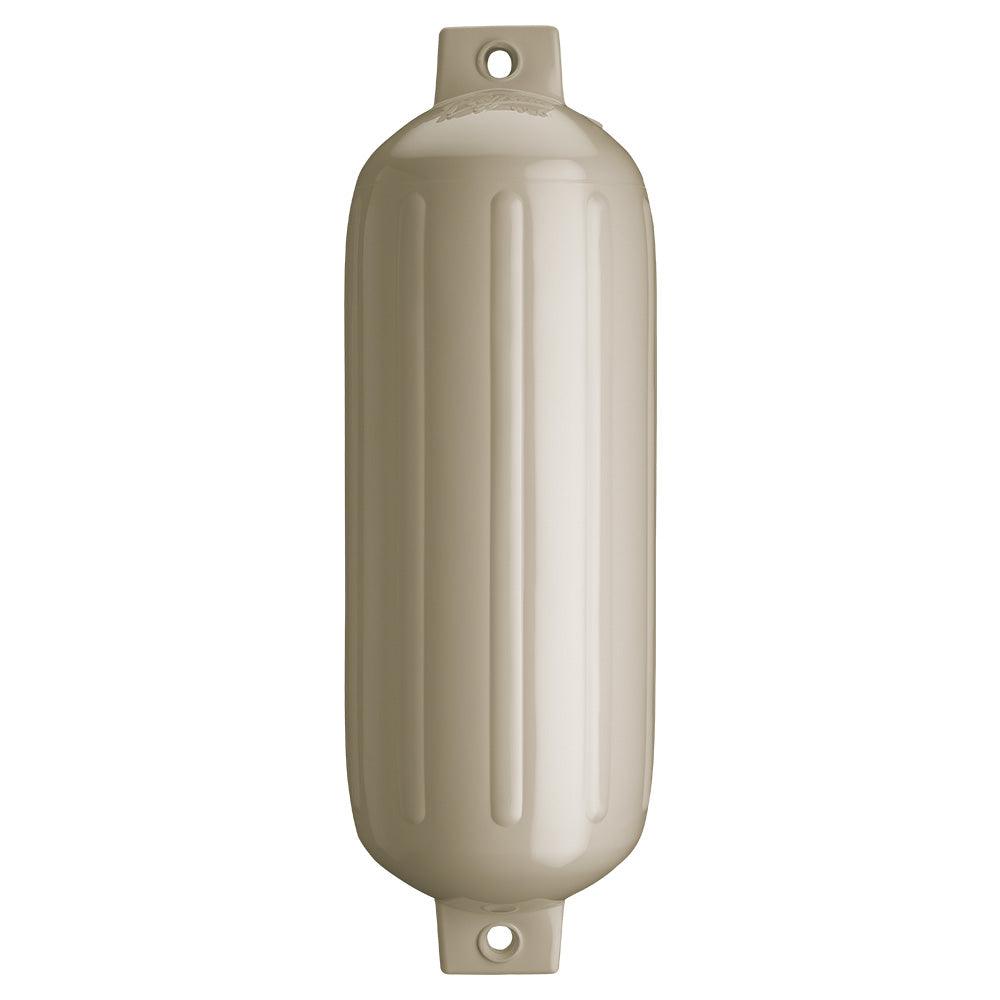 Polyform G-5 Twin Eye Fender 8.8" x 26.8" - Sand - Boat Gear USA