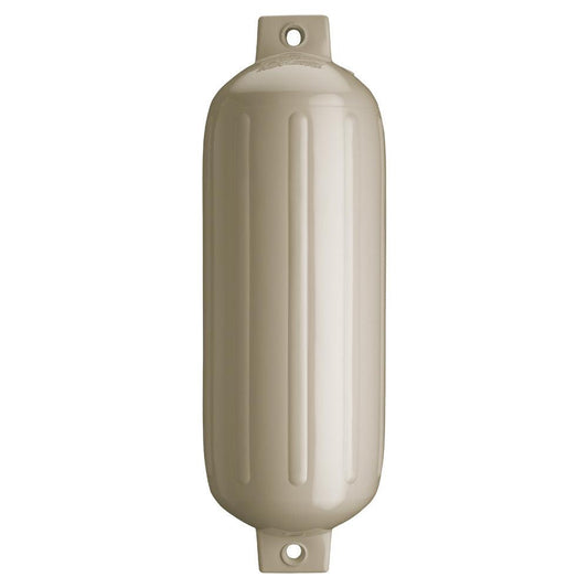 Polyform G-5 Twin Eye Fender 8.8" x 26.8" - Sand - Boat Gear USA