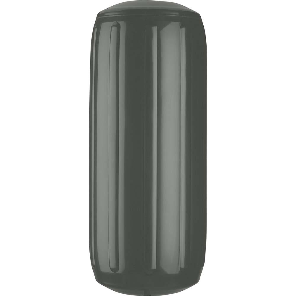 Polyform HTM-1 Fender 6.3" x 15.5" - Graphite - Boat Gear USA