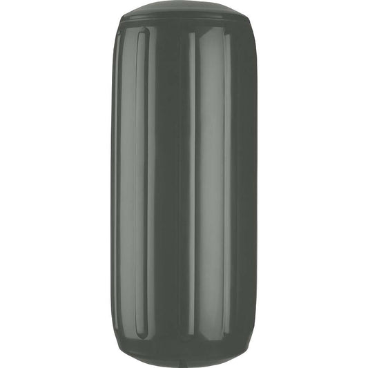 Polyform HTM-4 Fender 13.5" x 34.8" - Graphite - Boat Gear USA