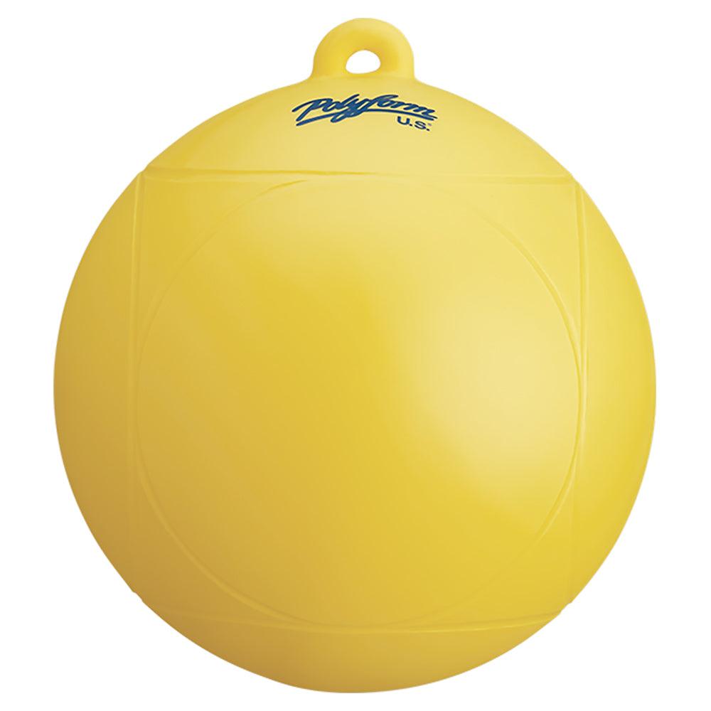 Polyform Water Ski Series Buoy - Yellow - Boat Gear USA