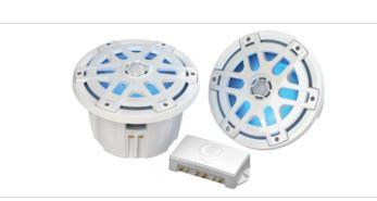 Polyplanar Ma-oc6 6.5"" Speaker Waterproof 480 Watts/pair Led Lighting - Boat Gear USA