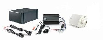 Polyplanar Mp3-kit-7 White Amp And Speaker Kit - Boat Gear USA