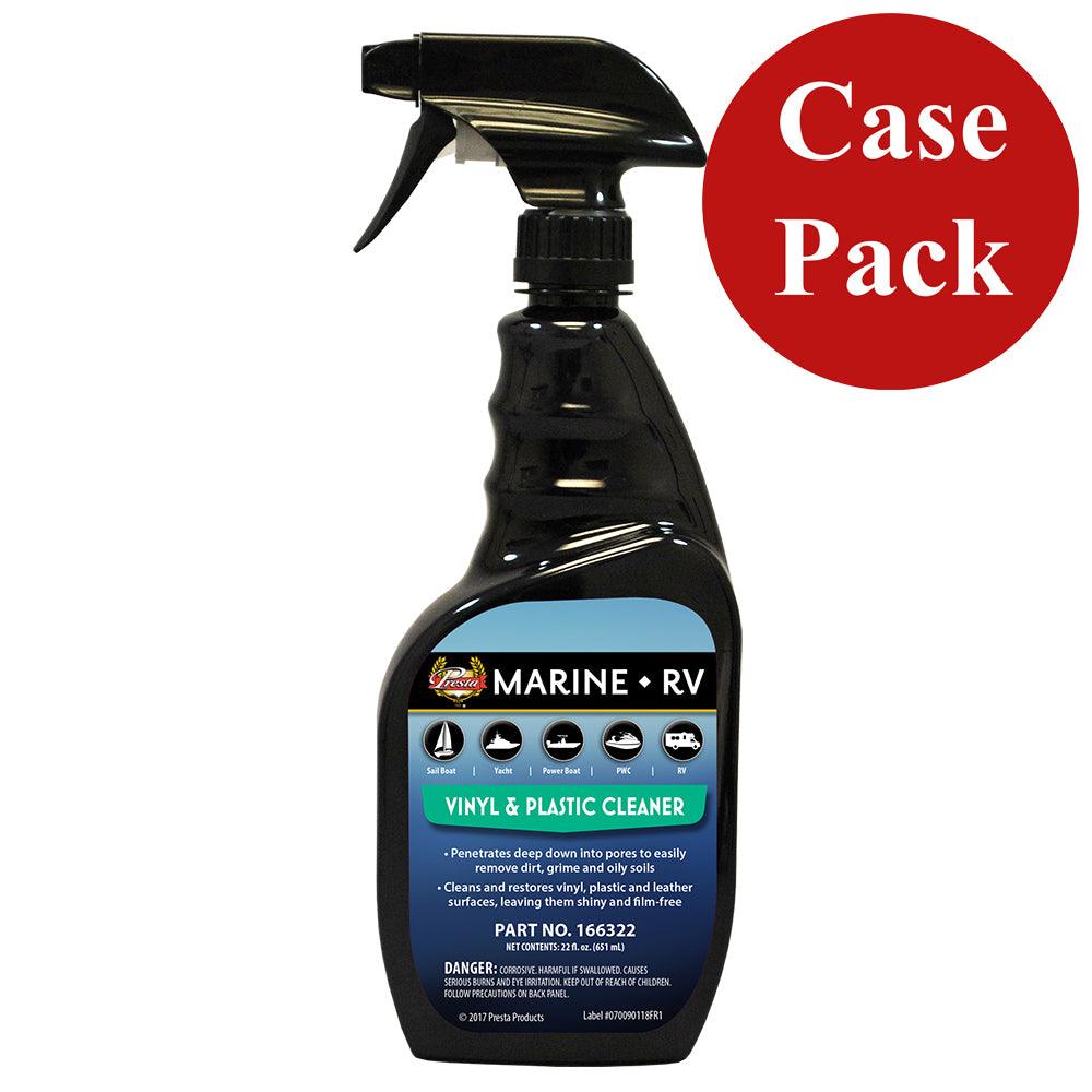 Presta Marine Vinyl & Plastic Cleaner - 22oz - *Case of 12* - Boat Gear USA