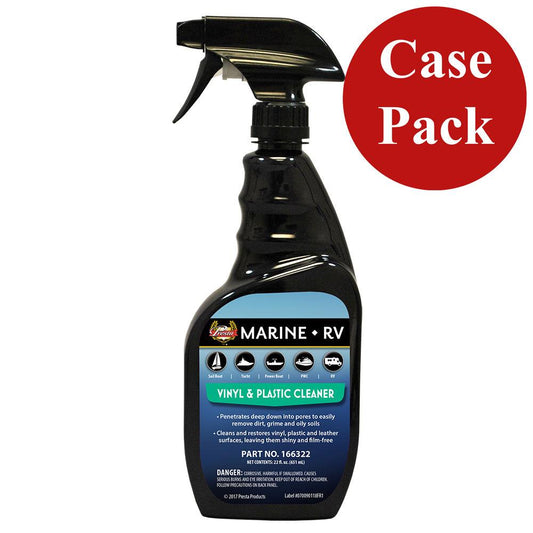 Presta Marine Vinyl & Plastic Cleaner - 22oz - *Case of 12* - Boat Gear USA