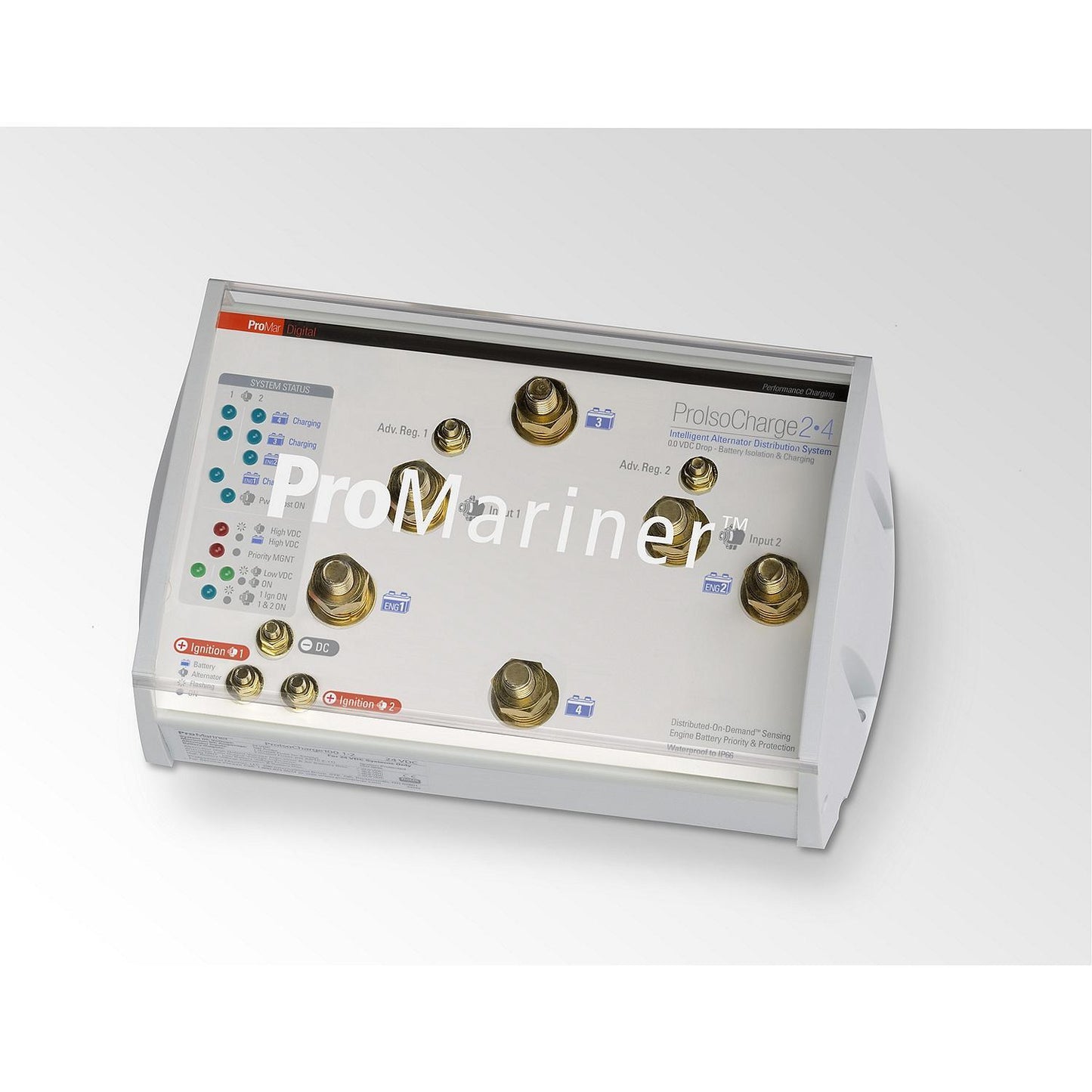 Promariner Proisocharge 130 0 Voltage Loss Isolator 2 Alternator 4 Batteries - Boat Gear USA