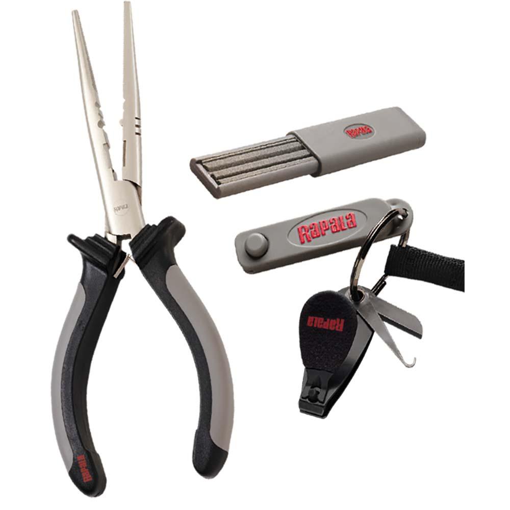 Rapala Combo Pack - Pliers, Clipper, Punch & Sharpener - Boat Gear USA