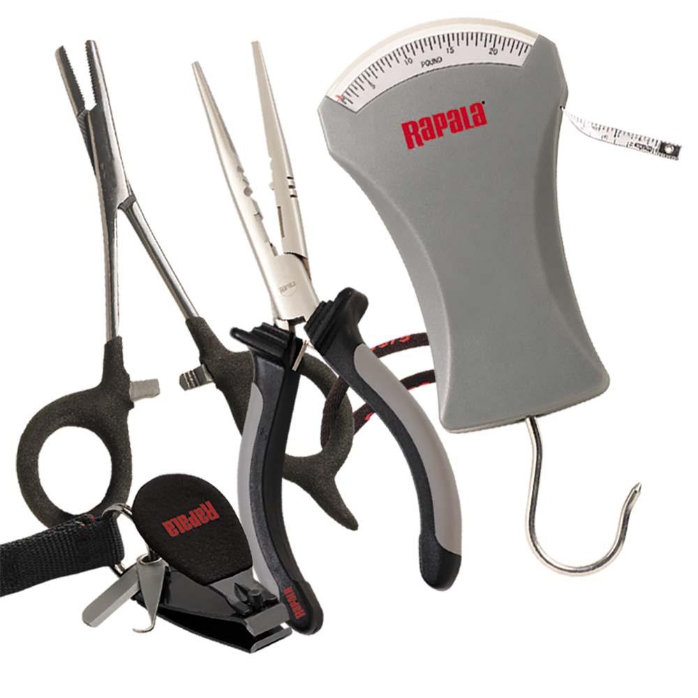 Rapala Combo Pack - Pliers, Forceps, Scale & Clipper - Boat Gear USA