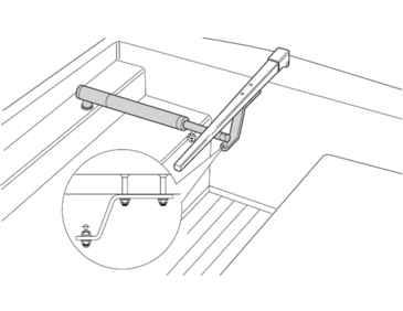 Raymarine 5 Tiller Bracket - Boat Gear USA