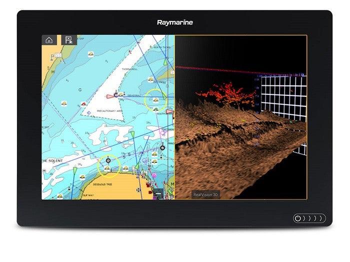 Raymarine Axiom 12rv 12"" Mfd No Transducer Lighthouse North Amercia Chart - Boat Gear USA