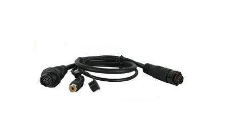 Raymarine Handset Adapter Cable 12 Pin To 12 Pin With Passive Speaker Output - Boat Gear USA