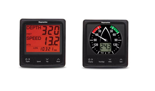 Raymarine I50 Tridata/i60 Wind Wind Depth And Speed System With St900/p120 & P319 - Boat Gear USA