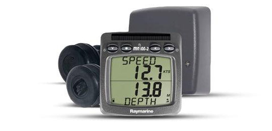 Raymarine T100 Wiress Display W/speed And Depth Transducers - Boat Gear USA