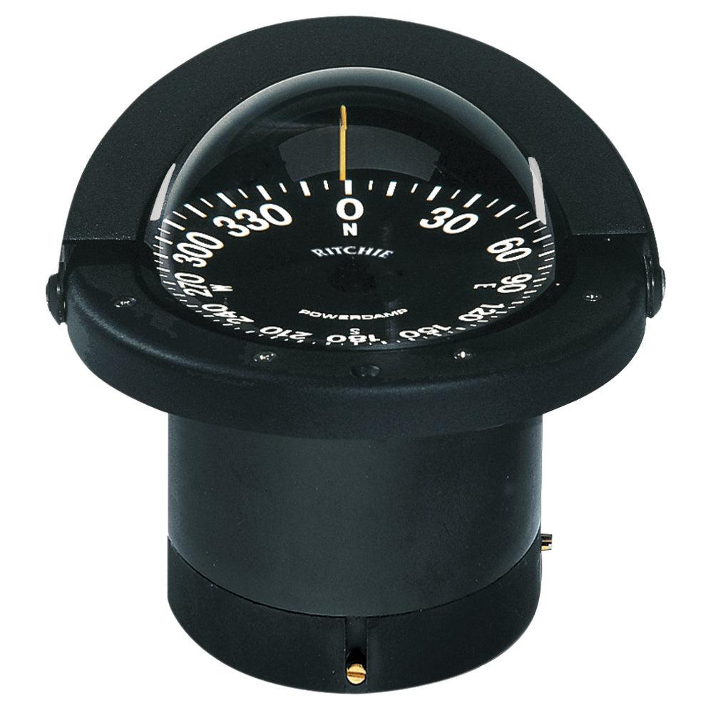 Ritchie FN-201 Navigator Compass - Flush Mount - Black - Boat Gear USA