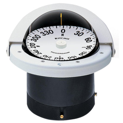 Ritchie FN-201W Navigator Compass - Flush Mount - White - Boat Gear USA