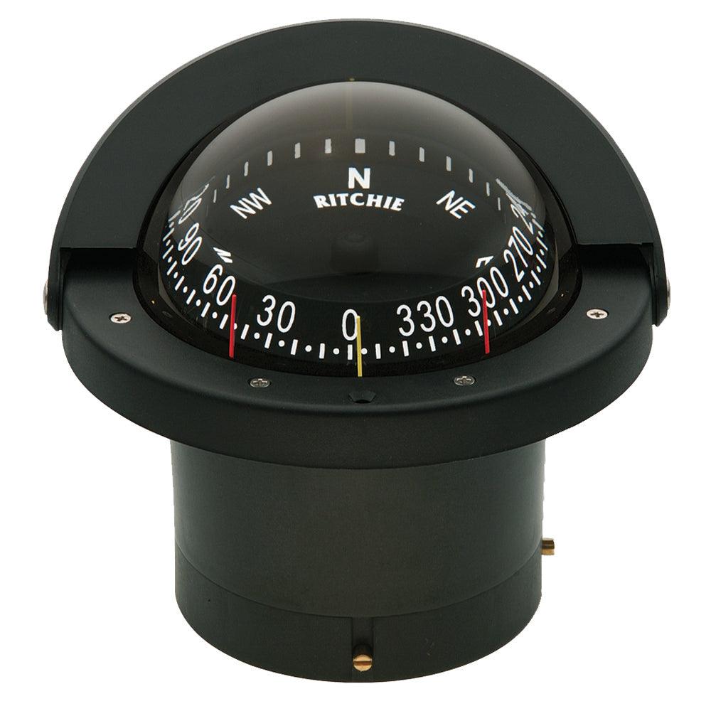 Ritchie FN-203 Navigator Compass - Flush Mount - Black - Boat Gear USA