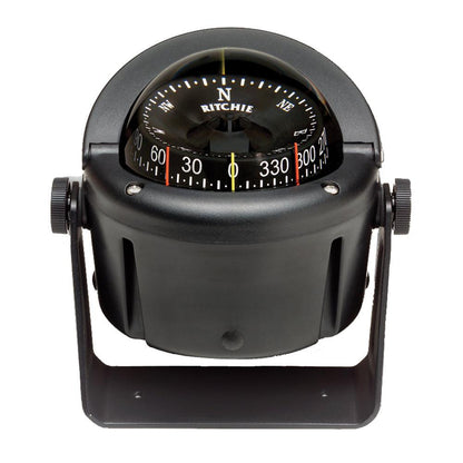 Ritchie HB-741 Helmsman Compass - Bracket Mount - Black - Boat Gear USA