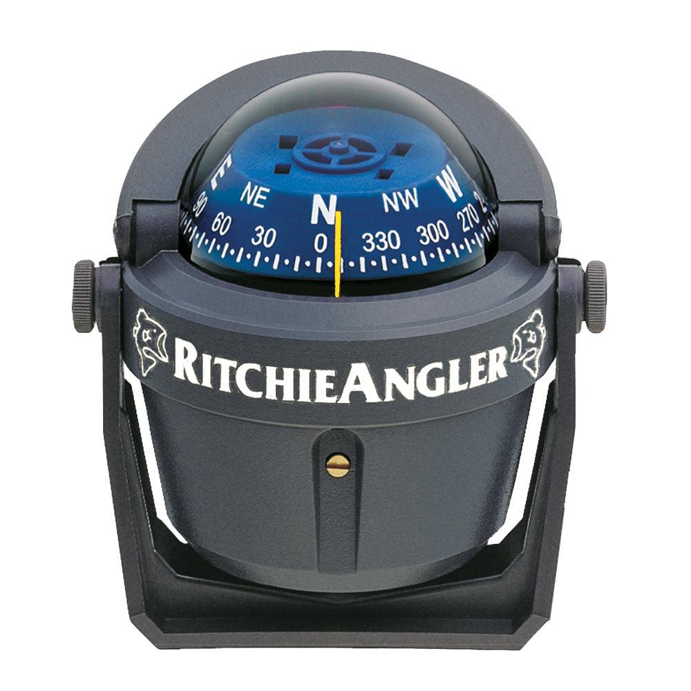 Ritchie RA-91 RitchieAngler Compass - Bracket Mount - Gray - Boat Gear USA