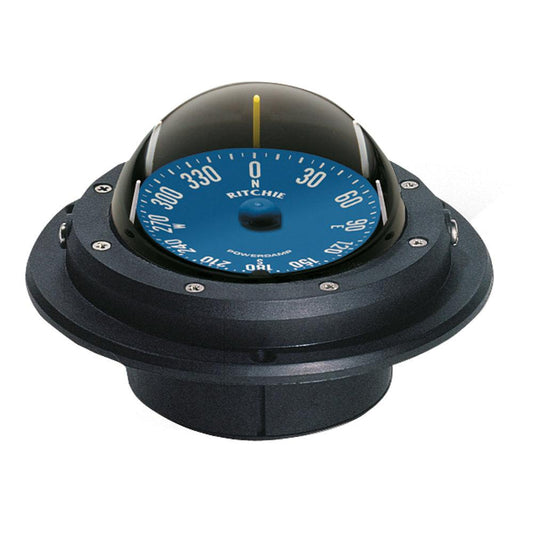 Ritchie RU-90 Voyager Compass - Flush Mount - Black - Boat Gear USA