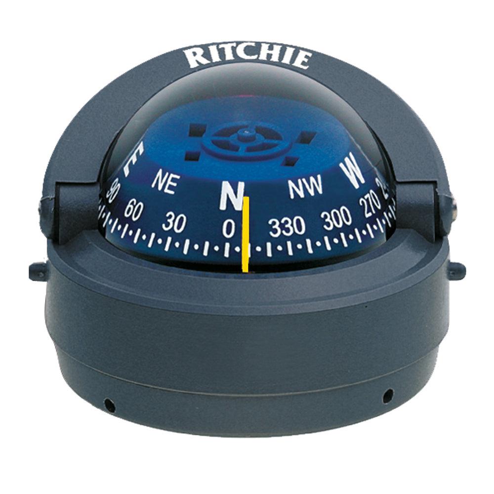 Ritchie S-53G Explorer Compass - Surface Mount - Gray - Boat Gear USA