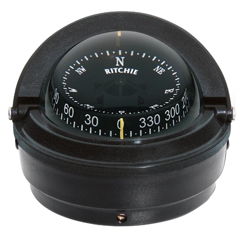 Ritchie S-87 Voyager Compass - Surface Mount - Black - Boat Gear USA