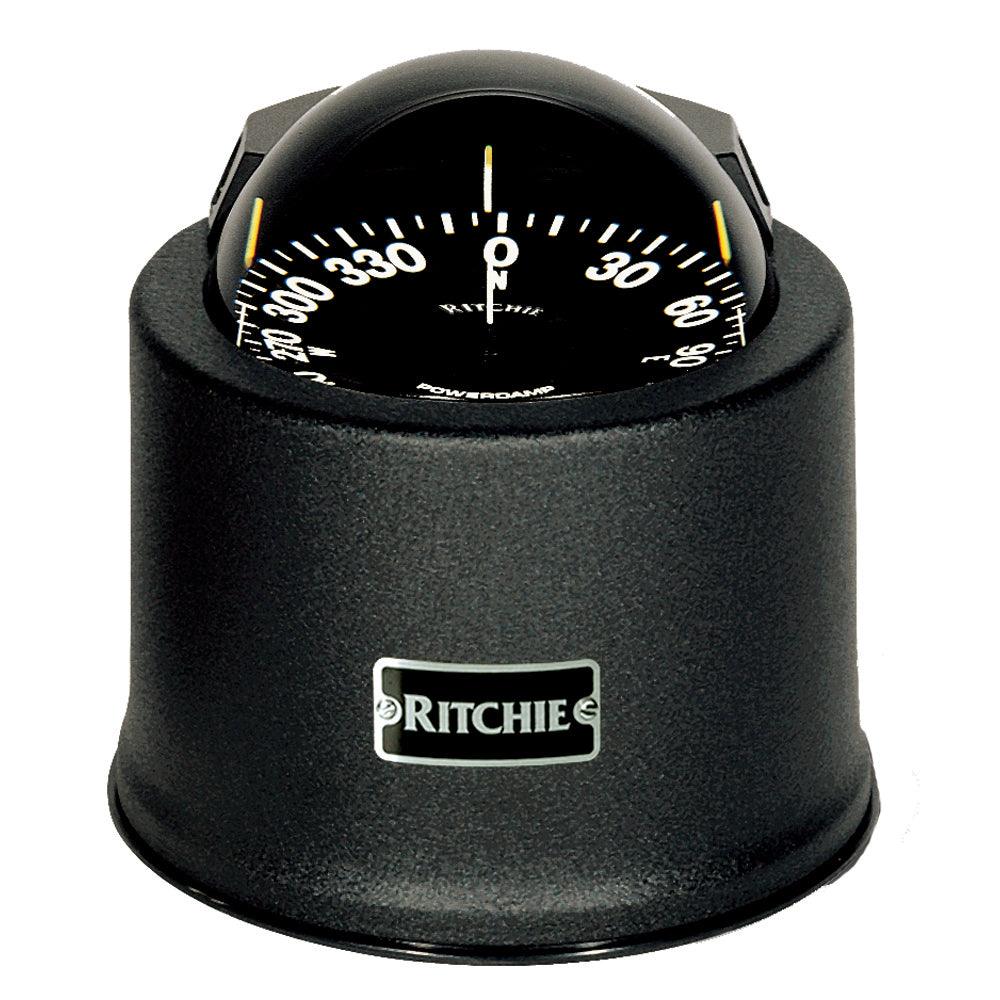 Ritchie SP-5-B GlobeMaster Compass - Pedestal Mount - Black - 5 Degree Card 12V - Boat Gear USA