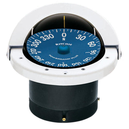 Ritchie SS-2000W SuperSport Compass - Flush Mount - White - Boat Gear USA