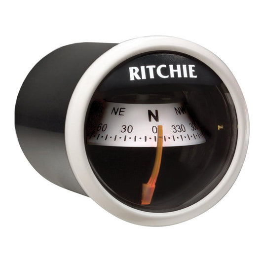 Ritchie X-21WW RitchieSport Compass - Dash Mount - White/Black - Boat Gear USA