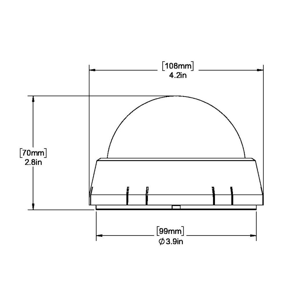 Ritchie XP-98W X-Port Tactician Compass - Surface Mount - White - Boat Gear USA