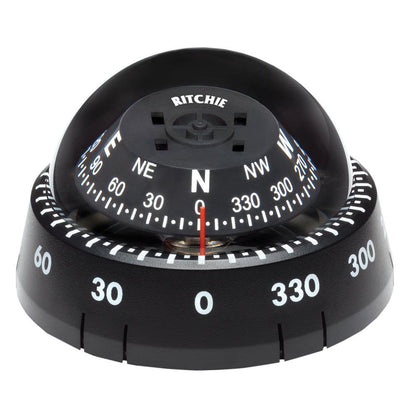 Ritchie XP-99 Kayaker Compass - Surface Mount - Black - Boat Gear USA