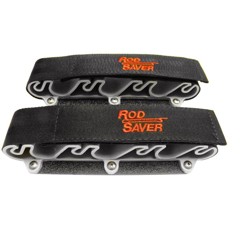 Rod Saver Portable Side Mount w/Dual Lock 6 Rod Holder - Boat Gear USA