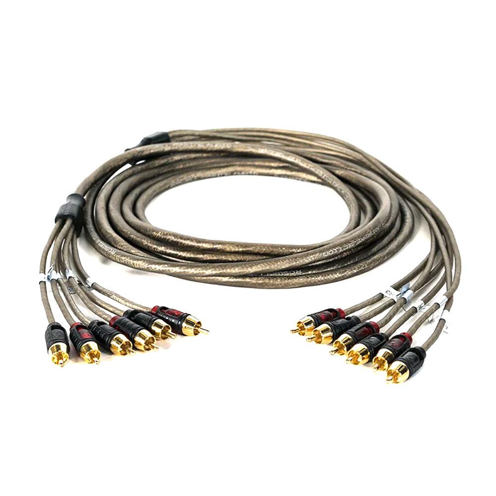 Roswell 5M 6-Channel RCA Cable - Boat Gear USA