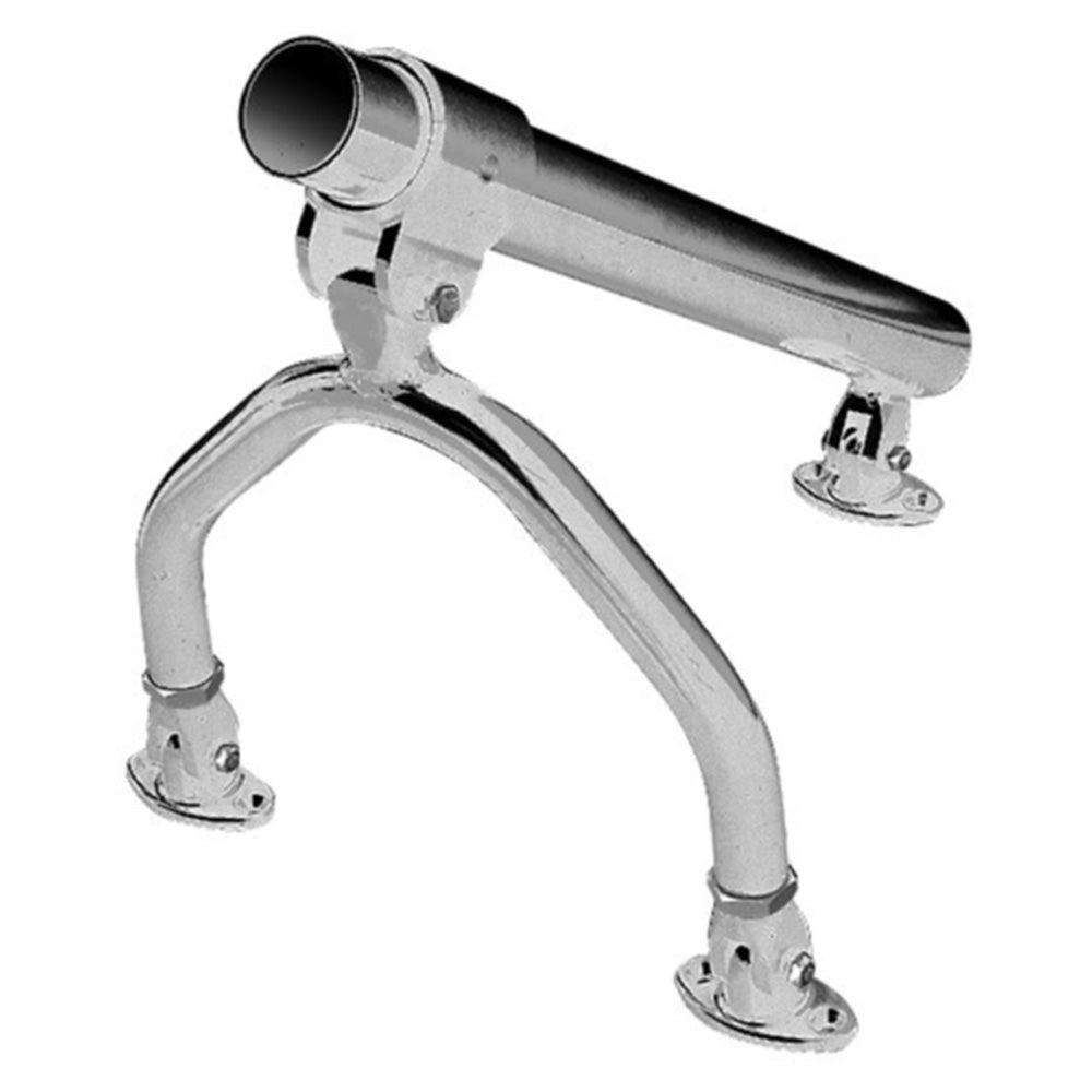 Rupp Adjustable Center Rigger Base - Silver - Boat Gear USA