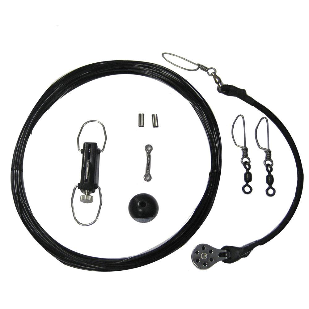 Rupp Center Rigging Kit w/Klickers - Black Mono 45' - Boat Gear USA