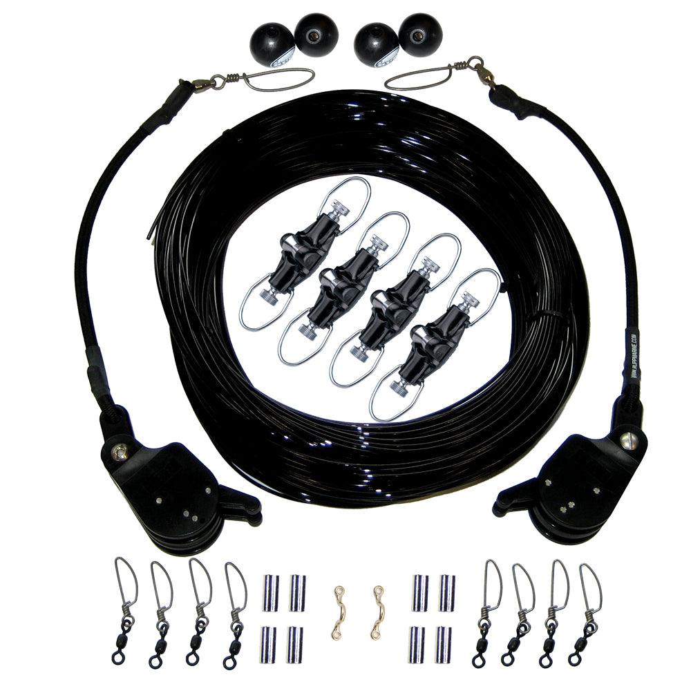 Rupp Double Rigging Kit w/Lok-Ups & Nok-Outs - 260' Black Mono – Boat ...
