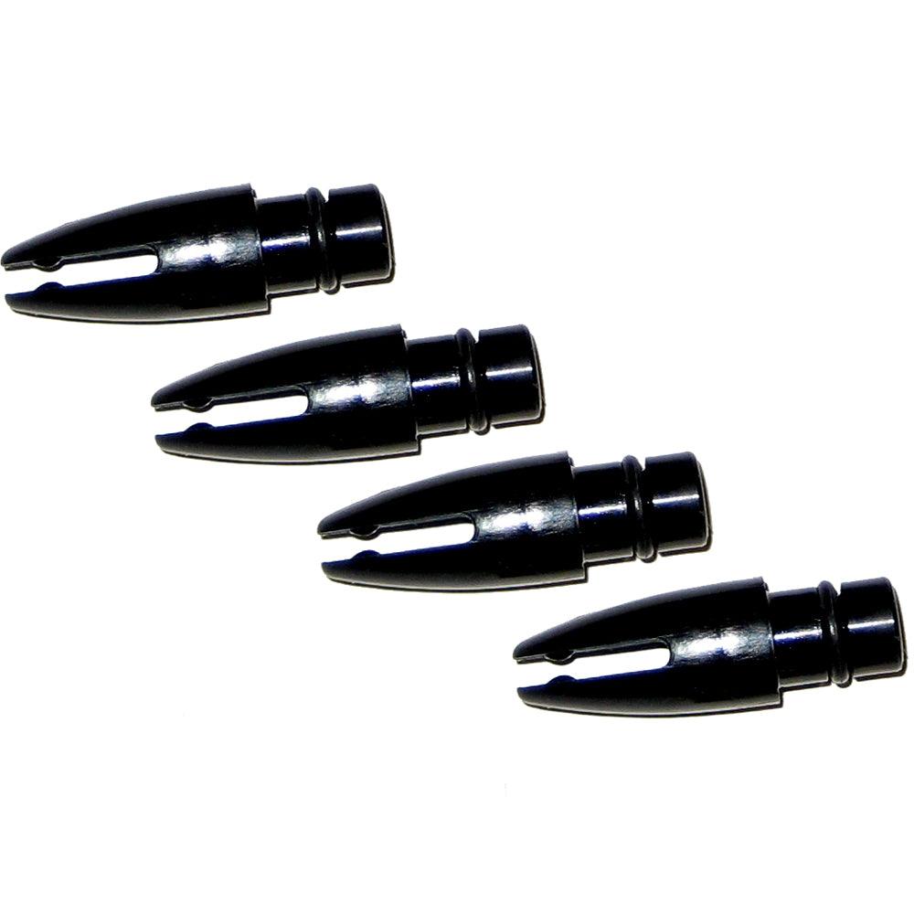 Rupp Replacement Spreader Tips - 4 Pack - Black - Boat Gear USA