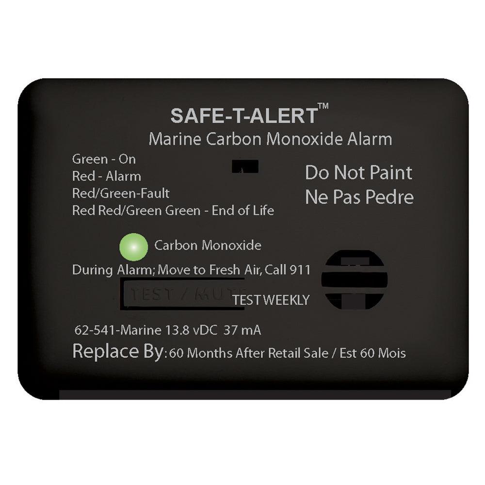 Safe-T-Alert 62 Series Carbon Monoxide Alarm - 12V - 62-541-Marine - Surface Mount - Black - Boat Gear USA