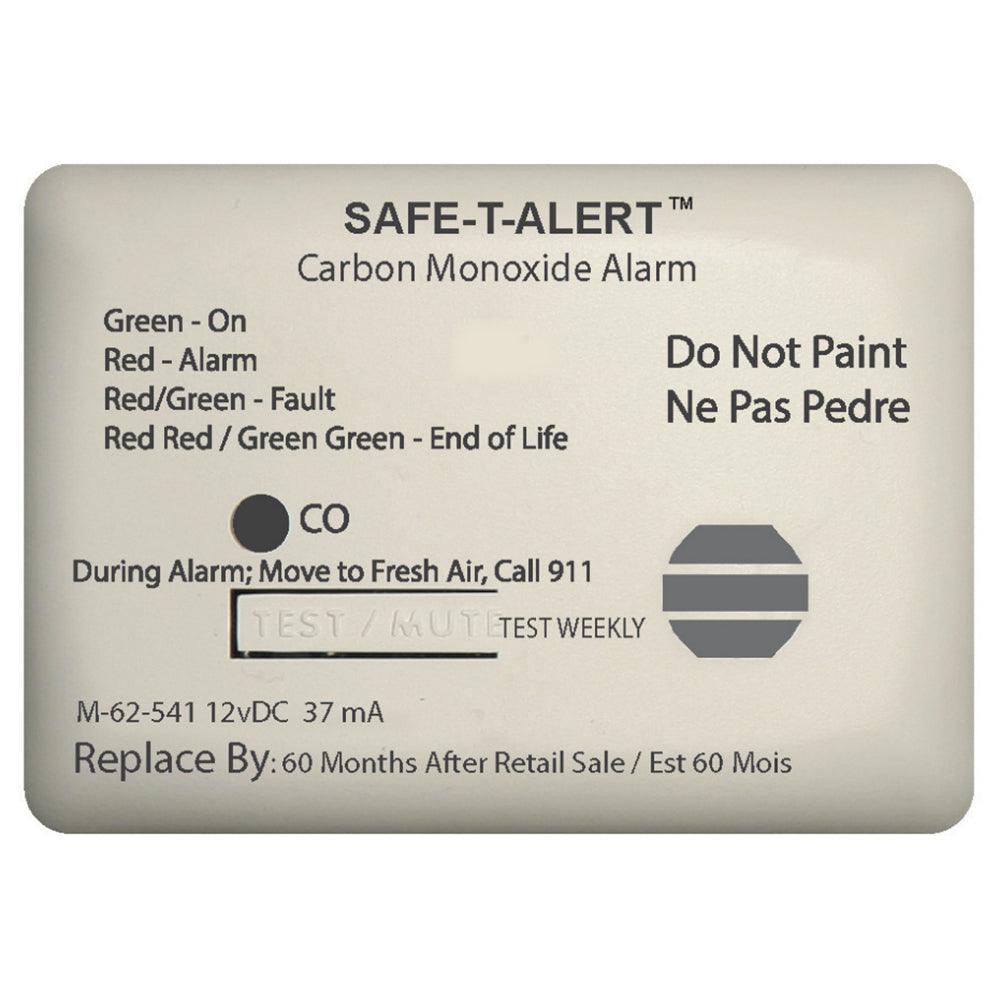 Safe-T-Alert 62 Series Carbon Monoxide Alarm - 12V - 62-541-Marine Surface Mount - White - Boat Gear USA