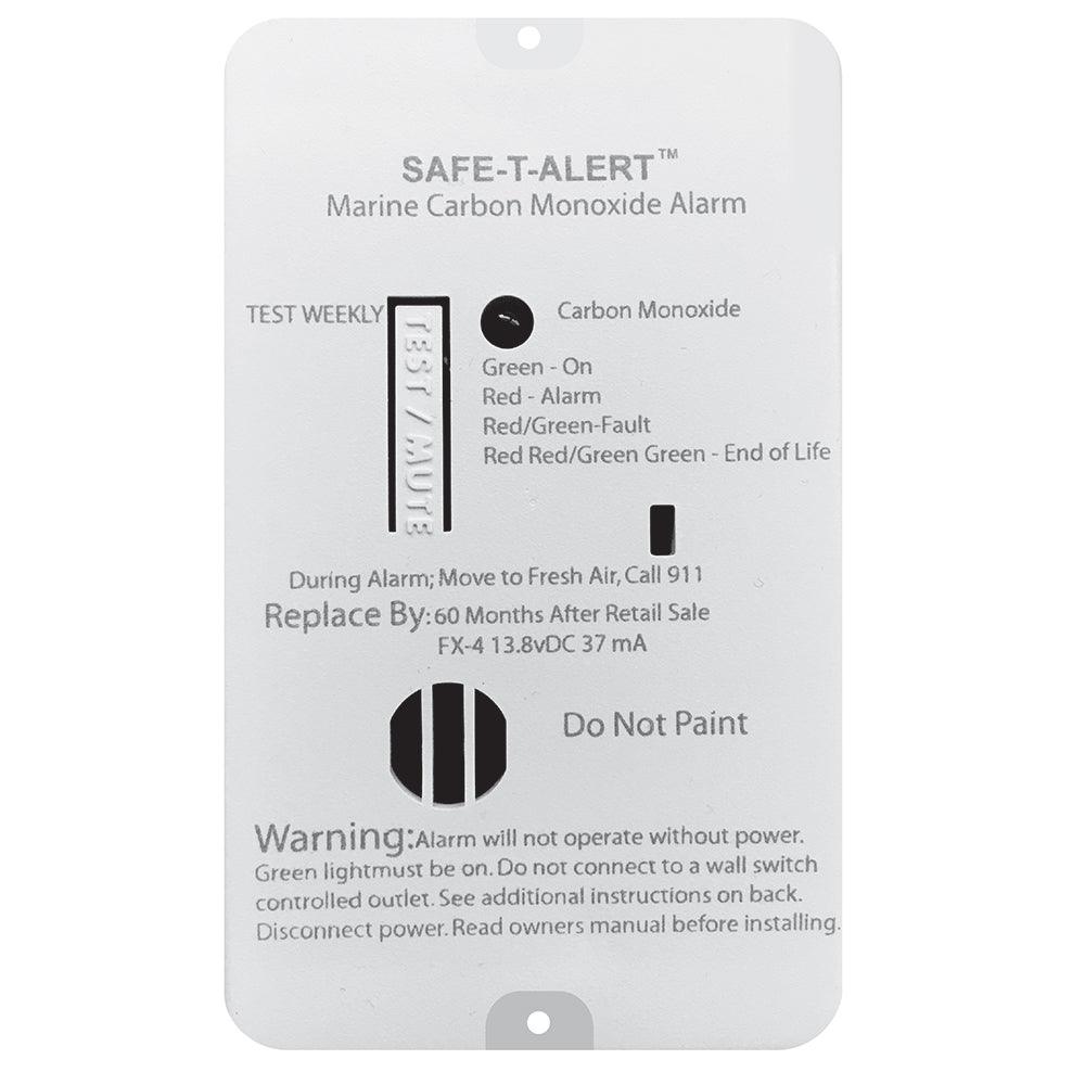 Safe-T-Alert FX-4 Carbon Monoxide Alarm - Boat Gear USA