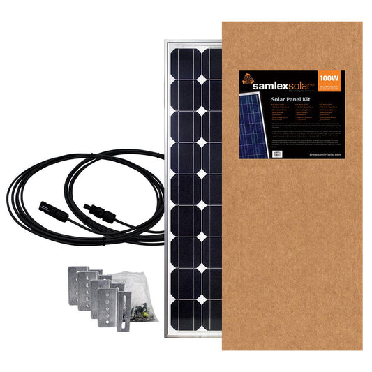 Samlex 100W Solar Panel Kit - Boat Gear USA