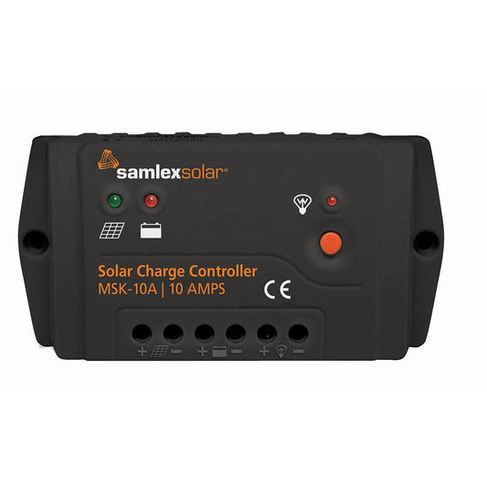 Samlex 10A Solar Charge Contoller - 12/24V - Boat Gear USA